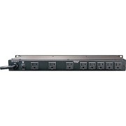 Furman M-8LX 15A Standard Power Conditioner W/Adjustable Lights, 9 Outlets, 1RU, 6Ft Cord