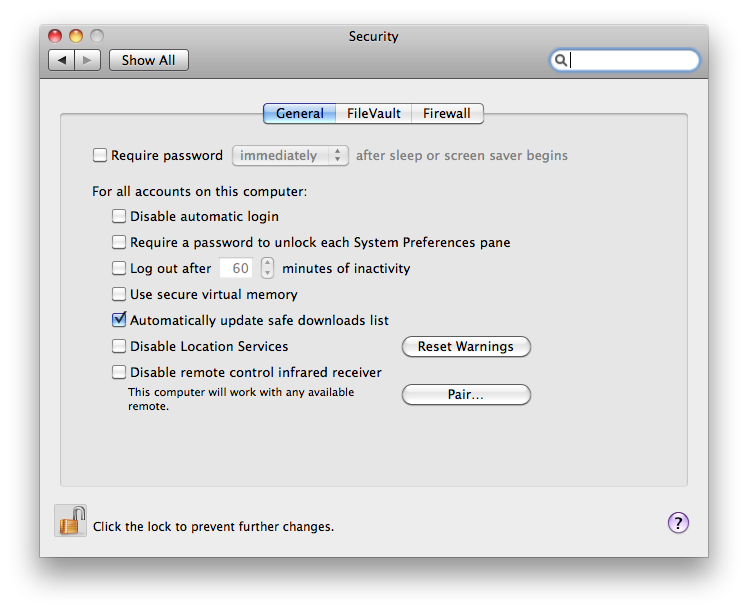 Mac OS X Snow Leopard and malware detection