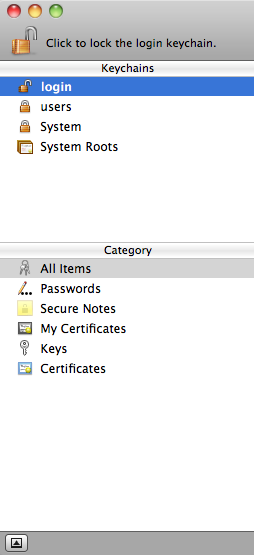 MobileMe: Processes may ask for Keychain password too frequently