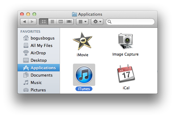 iTunes 10.4 for Mac: Older media files may require iTunes to reopen in 32-bit mode