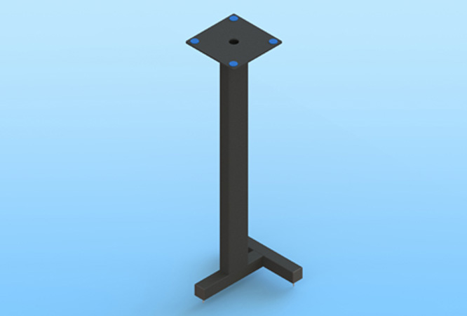 Sound Anchors PROJECT 3 Monitor Stands 12” - 36”