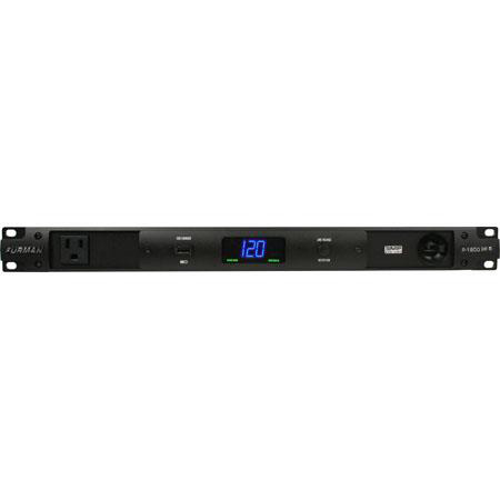 Furman 15A Advanced Power Conditioner W/SMP, Clear Tone & Pwr Factor Technology, 1RU, 10Ft Cord #P-1800 PFR