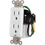 Furman 15A In-Wall Duplex, 2 Outlets, W/ Surge Protection Model:MIW-SURGE-1G