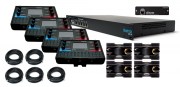 Eight mix CS-DUO Dante digital Livemix personal monitor system bundle