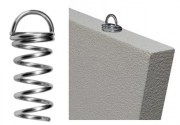 Primacoustic Corkscrew, Twist-in baffle anchor, spring style, Part#F101 1004 00 , Box Quantity:12